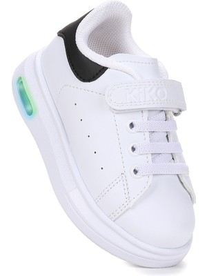 Kiko Kids Tinsa Günlük Cırtlı Işıklı Erkek Bebek Spor Ayakkabı