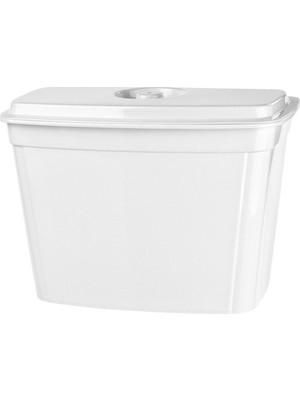 Şık ve Kullanışlı 4 Lt Kapaklı Askılı Çöp Kutusu, Beyaz Renk