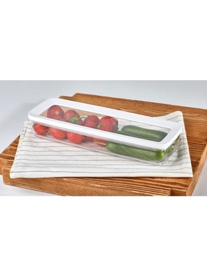 Şeffaf Dikdörtgen Saklama Kabı, 4 Adet 750 Ml, Kullanışlı ve Dayanıklı.