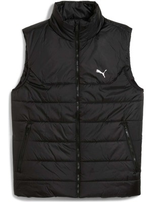 Puma Essentials Padded Erkek Siyah Dik Yaka Yelek