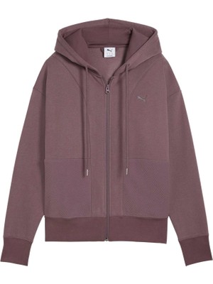 Puma Her Relaxed Kadın Mor Kapüşonlu Ceket