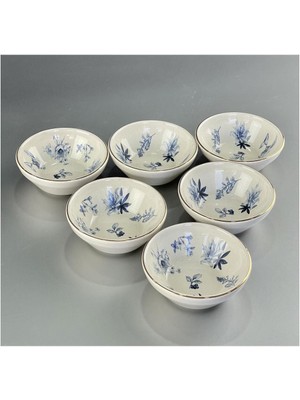 Çok Renkli Porselen Sosluk Takımı, 6'lı, 10 Cm, Şık ve Kullanışlı.