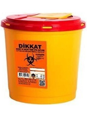 5 Lt Tıbbi Atık Kovası Seti, 10 Adet, Sağlık Güvenliği Için Uygun