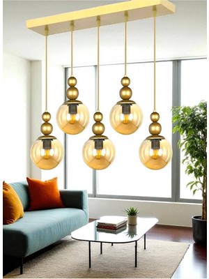 Kahverengi Spor 5'li Yemek Masası, Şık ve Kullanışlı Tasarım.