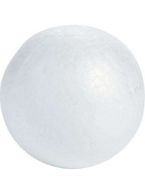 Benim Marifetlerim Beyaz Strafor Top 10 cm 1 Adet