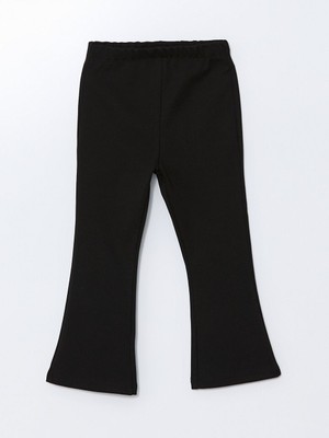 Lc Waikiki Yeni Sezon Beli Lastikli Ispanyol Paca Kiz Cocuk Tayt - W52847Z1