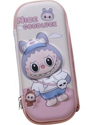 Petityu Pembe Lila Labubu Kalem Kutusu