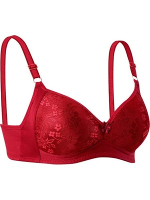 Iç Giyim Ebru Lüx Toparlayıcı Silikonlu Telsiz, Lez Dantel Sütyen (Sütyen Yıkama Topu Hediyeli )