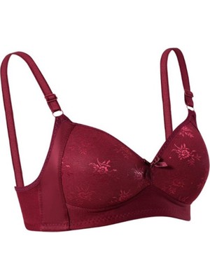 Iç Giyim Ebru Lüx Toparlayıcı Silikonlu Telsiz, Lez Dantel Sütyen (Sütyen Yıkama Topu Hediyeli )