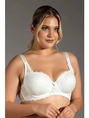 Iç Giyim New Bra Balenli Dantelli Toparlayıcı Içi Boş Sütyen