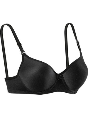 Iç Giyim Ebru Lüx Silikonlu Desteksiz Balenli Düz Sütyen (Sütyen Yıkama Topu Hediyeli )