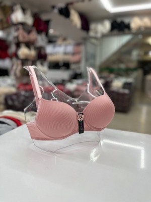 Iç Giyim Ebru Lüx Silikonlu Desteksiz Balenli Fitilli Sütyen (Sütyen Yıkama Topu Hediyeli )