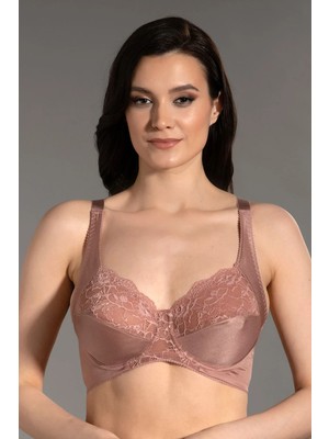 Iç Giyim New Bra Balenli Dantelli Toparlayıcı Sütyen