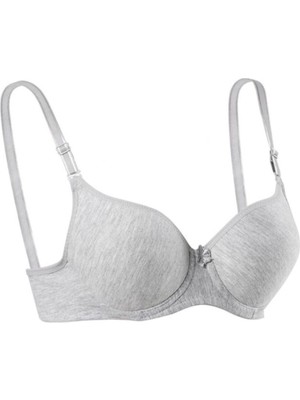 Iç Giyim Ebru Lüx Silikonlu Desteksiz Balenli Düz Sütyen (Sütyen Yıkama Topu Hediyeli )