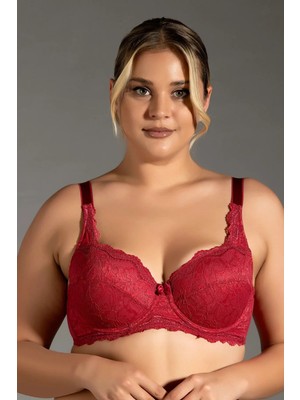 Iç Giyim New Bra Balenli Dantelli Toparlayıcı Içi Boş Sütyen