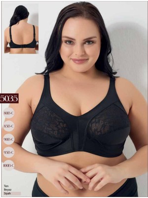 Iç Giyim Godewo Klasik Dantelli Toparlayıcı (Minimizer) Balensiz Sütyen