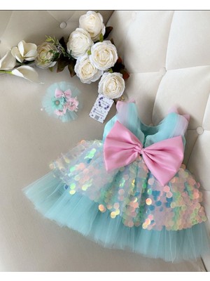 Deniz Kızı Konsept Tasarım Elbise Doğum Günü Düğün Elbisesi