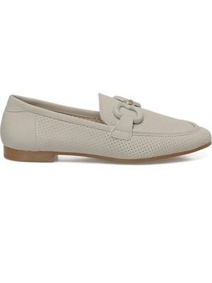 Polaris 325010.Z 5fx Krem Kadın Loafer