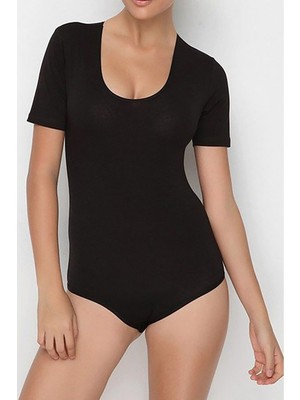 Iç Giyim (3 Adet) Nbb Kısa Kol Geniş Yaka Çıt Çıtlı Body Atlet