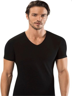 Iç Giyim Erdem Pamuk Elastan V Yaka T-Tshirt (3 Adet)
