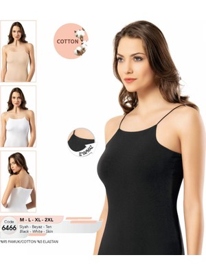 Iç Giyim Pamuk Kumaş Çok Ince Askılı Iz Yapmaz Atlet