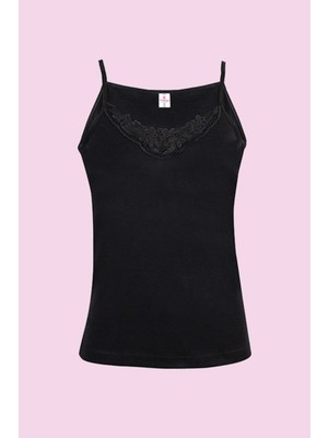 Ceylanoğlu 3'lü Ribana Güpürlü Ip Askılı  Atlet 182