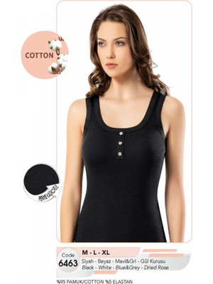 Iç Giyim Pamuk Kumaş Kaşkorse Kalın Askılı Atlet