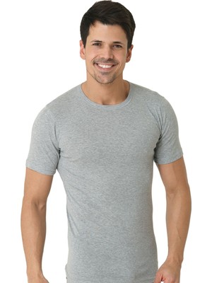 %100 Pamuk Bisiklet Yaka 1150 (6 Adet) Büyük Bedenli