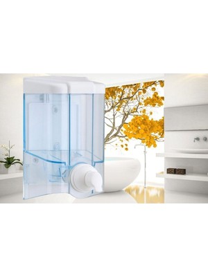 500ML Şeffaf Köpük Sabun Dispenseri, Pratik ve Şık Banyo ve Mutfak Aksesuarı