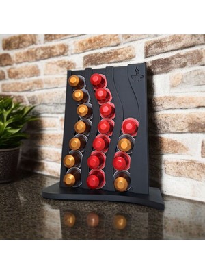 Nespresso Kapsül Tutucu 3 Bölmeli