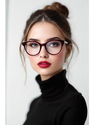 Bappir Cat Eye Blue Block Mavi Işık Korumalı Gözlük Optik Uyumlu