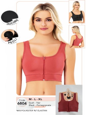 Iç Giyim Polyester Dalgıç Kumaş Pedli Crop Atlet