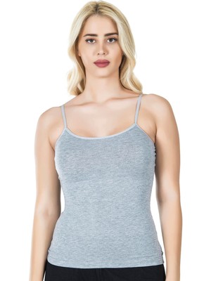 Iç Giyim Derya Kurşun Ince Askılı Atlet