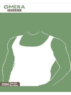 Omera  Organik Pamuk&likra Erkek Atlet