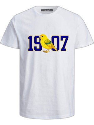 19 Kanarya 07 Baskılı Pamuklu Çocuk Tshirt