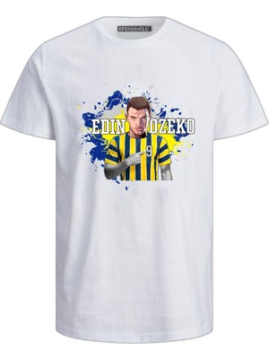 Edin D?eko Baskılı Pamuklu T-Shirt