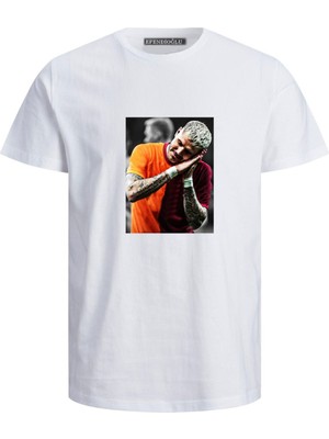 Iyi Uykular Gol Sevinci Baskılı Erkek Pamuklu T-Shirt