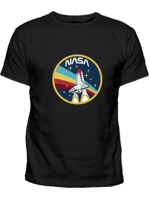 Nasa Baskılı Erkek T-Shirt
