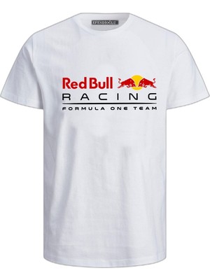 Formula 1 Red Bull One Team Baskılı F1 Ince T-Shirt
