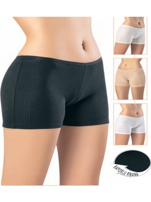 Iç Giyim Kota Raporlu Ribana Şort 6'lı Paket