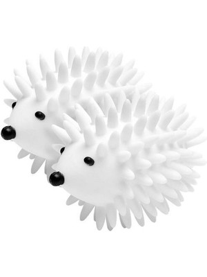 OMB Store 2'Li Kirpi Model Tüy Toplayıcı Kırışık Önleyici Çamaşır Kurutma Topu