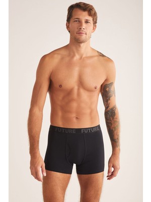 Iç Giyim ( 3 Adet) Kom Future Pamuk Modal Biyeli Erkek Boxer