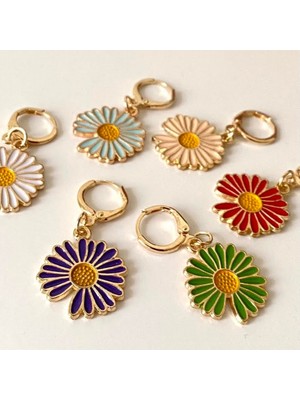 Yumakça Metal Çiçek Figürlü Broş Set