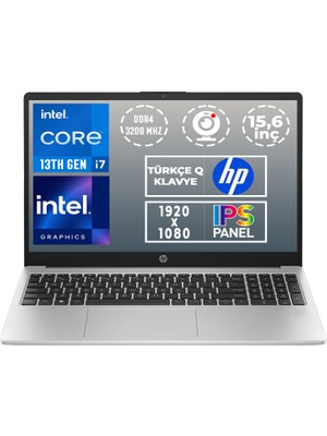 Hp 250 G10 I7-1355U 16GB 512GB SSD 15.6" Fhd Freedos Taşınabilir Bilgisayar B2PH1ES