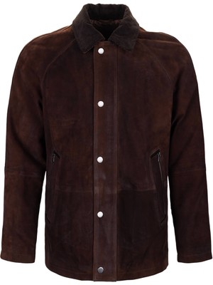 Tamer Tanca Erkek Hakiki Deri Kahverengi Deri Mont 571 Barcelona Erk Derımont Y25 Kahve Y Nubuk