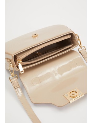 Levidor 930214 Çanta Vizon  Kadın Omuz Çantası