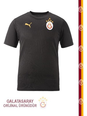 Galatasaray Lisanslı Puma A Takım Antrenman T-Shirt 5 Yıldız Siyah Renk L Beden Özellikli Ürün