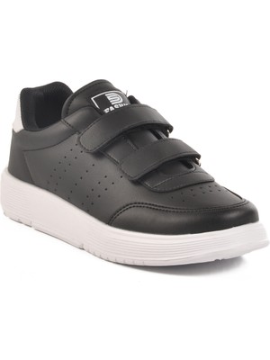 Siyah-Beyaz Hafif Unisex Spor Ayakkabı DRK158 G