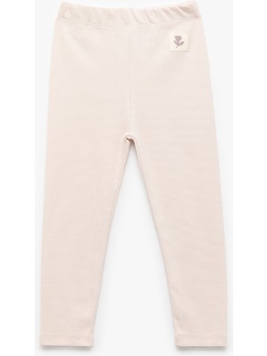 Pamuklu Beli Lastikli Kaşkorse Basic Uzun Tayt