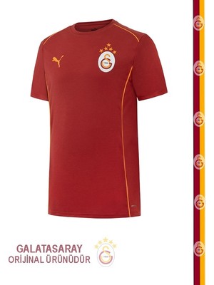 Galatasaray Lisanslı Kırmızı Puma A Takım T-Shirt